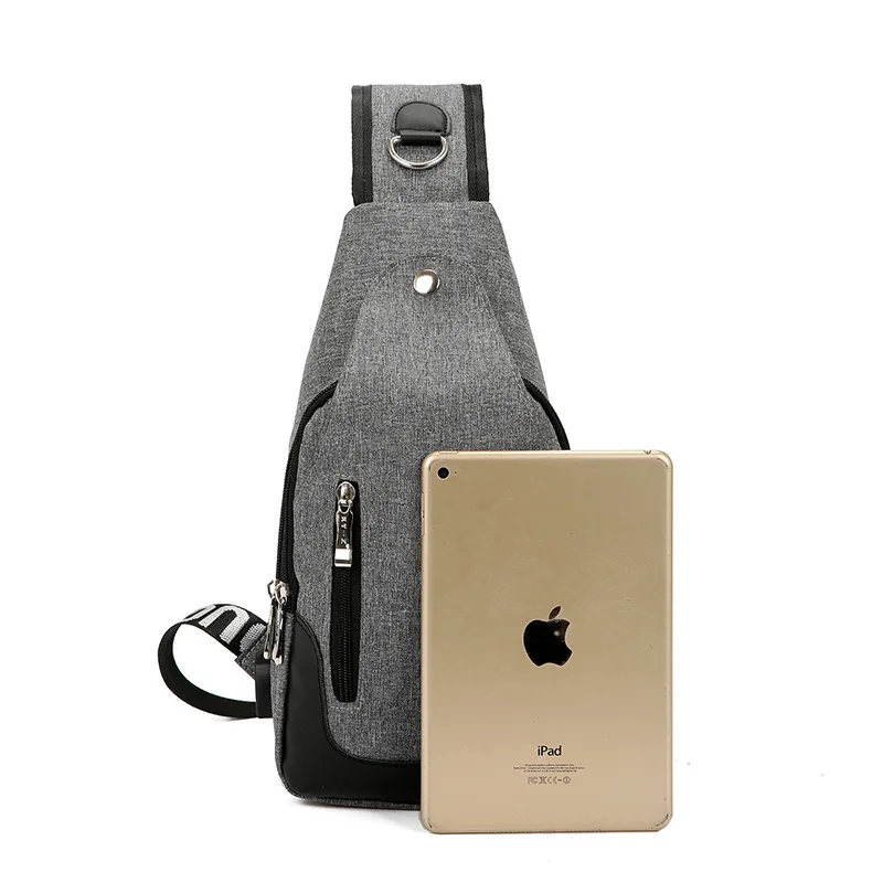 Мужская умная сумка с зарядкой через USB школьная для подростков мужской рюкзак на