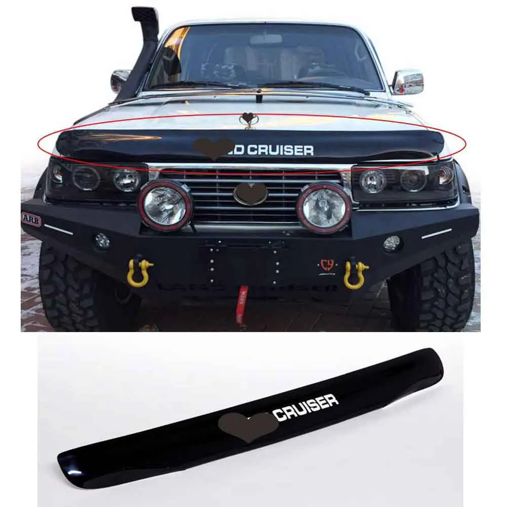 Крышка двигателя песка каменный блок оконная декоративная планка для Toyota Land Cruiser