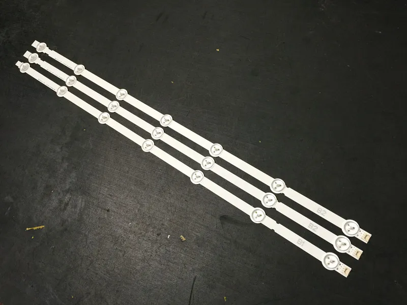Новый оригинальный комплект 3 шт. * 7 светодиодный индикатор 630 мм светодиодная