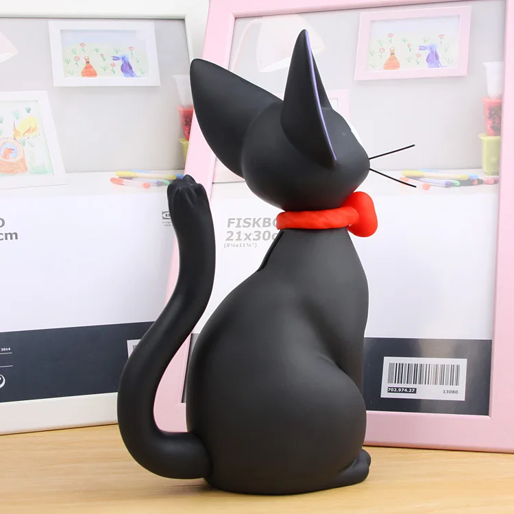 22.5 см Studio Ghibli Миядзаки Кики Услуги Кот ПВХ фигурку Игрушечные лошадки Копилка Home