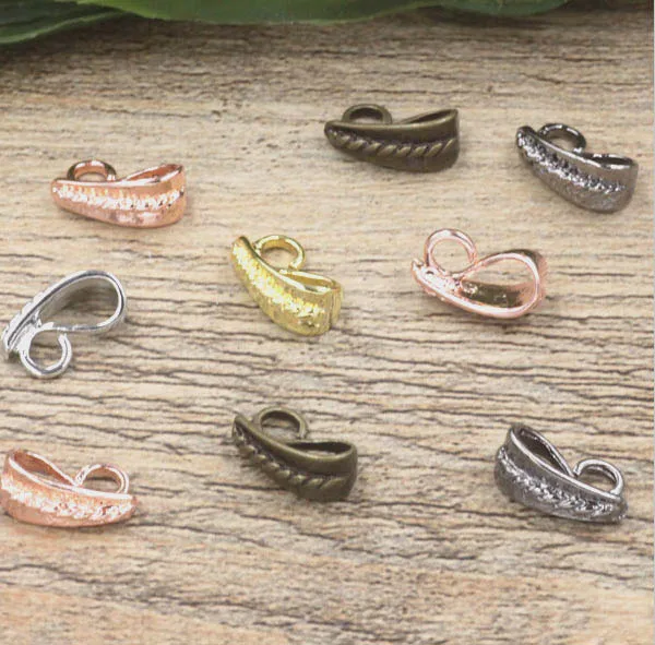 12*3 мм кулон ожерелье с пряжкой застежка Разъемы петля крюк зажимные зажимы для