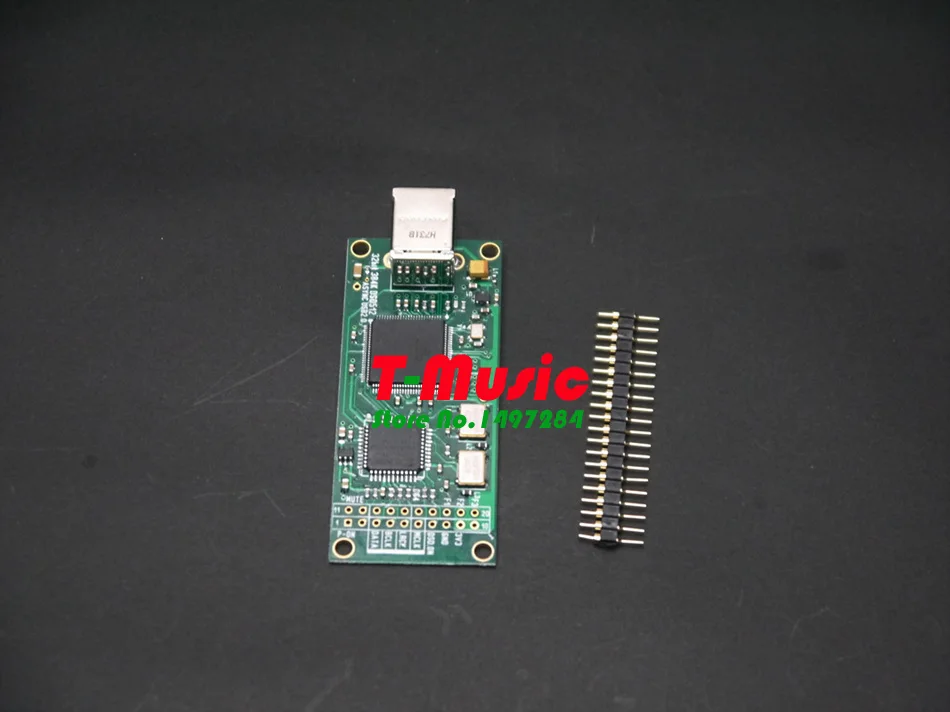 USB модуль для DAC I2S Out 384K DSD512|Усилители мощности| |