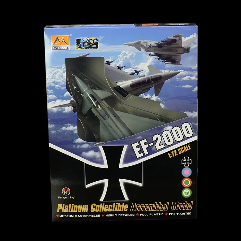 1/72 Eurofighter Typhoon EF2000 ZH588 самолет предварительно построенный хобби Коллекционная готовая пластиковая модель самолета
