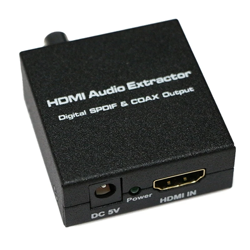 Новый HDMI в SPDIF и коаксиальный преобразователь вход Toslink выход аудио экстрактор