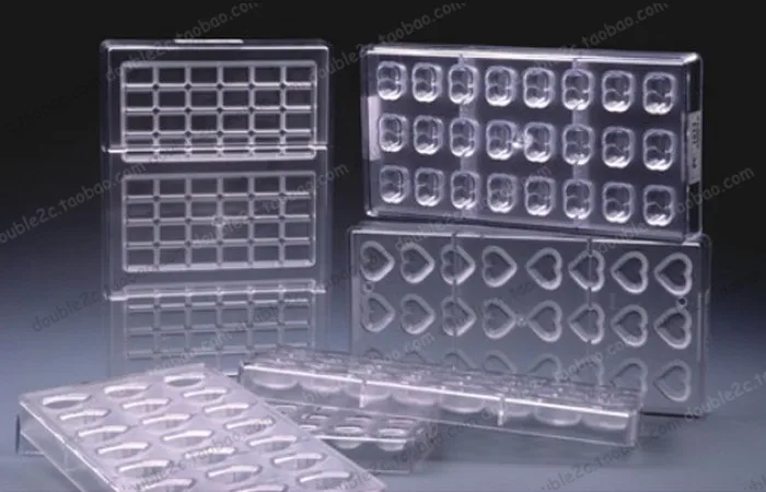Поликарбонатные формы для шоколада 21 стаканчик moldes de policarbonato para chocolates полые DIY