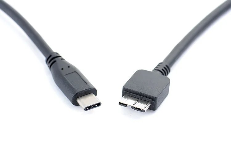 Кабель USB 3 1 типа C папа к Micro Mini 0 кабель жесткого диска для Macbook|Кабели VGA| |