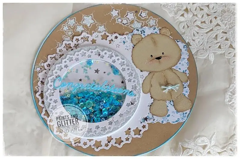 Ksccraft Star Doily шейкер металлические режущие штампы трафареты для DIY скрапбукинга/фотоальбома декоративное тиснение DIY бумажные карты