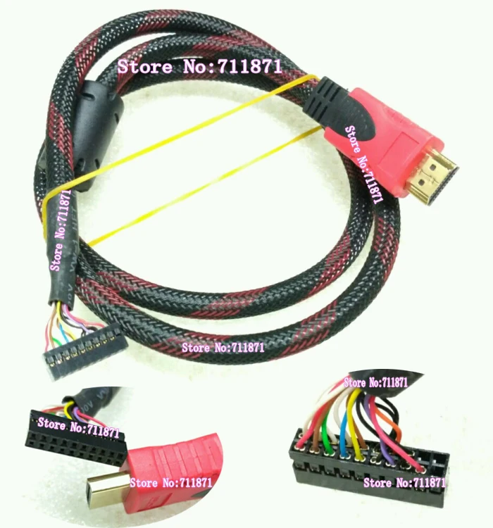 20Pin LVDS HDMI кабель Линия мини материнская плата 2*10 20P HDMI кабель ITX мини материнская плата HDMI кабель