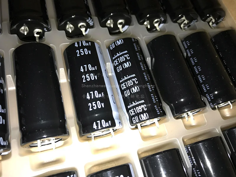 1 шт./2 шт./5 шт Nichicon импорта электролитические конденсаторы 250v470uf 22*50 GU серии 470 мкФ