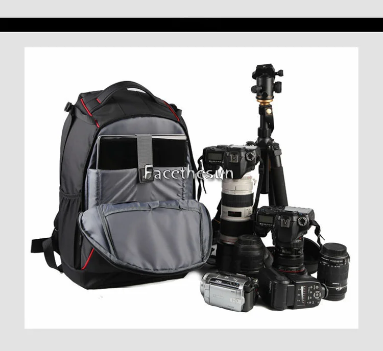 Roadfisher Anti-theft Водонепроницаемый видео DSLR SLR Камера рюкзак сумка Вставить Дело рюкзак дождевик для Canon Nikon sony Pentax