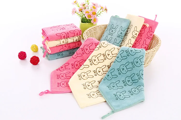baby hand newborn towel handkerchief small Small Square Towel microfibre |