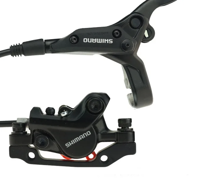 Shimano BR-M395 BL-M396 комплект гидравлических тормозов передние 85 см и задние 130 см черные