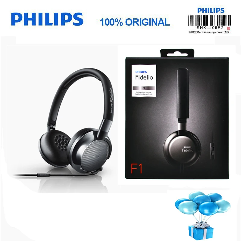 Наушники Philips Fidelio F1 получили лучший продукт в году с 40 мм приводом высокой мощности длиной 2 метра для смартфонов xiaomi