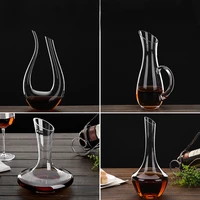 personalized household lead free synthetic crystal red wine decanter glass tumbler wine pot roly polybar accessory tool water