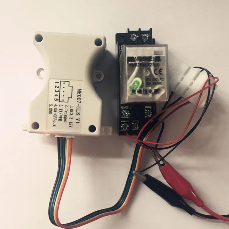 Ультразвуковой переключатель с релейным выходом 12 В/24 В 0 8 м|ultrasonic switch|waterproof