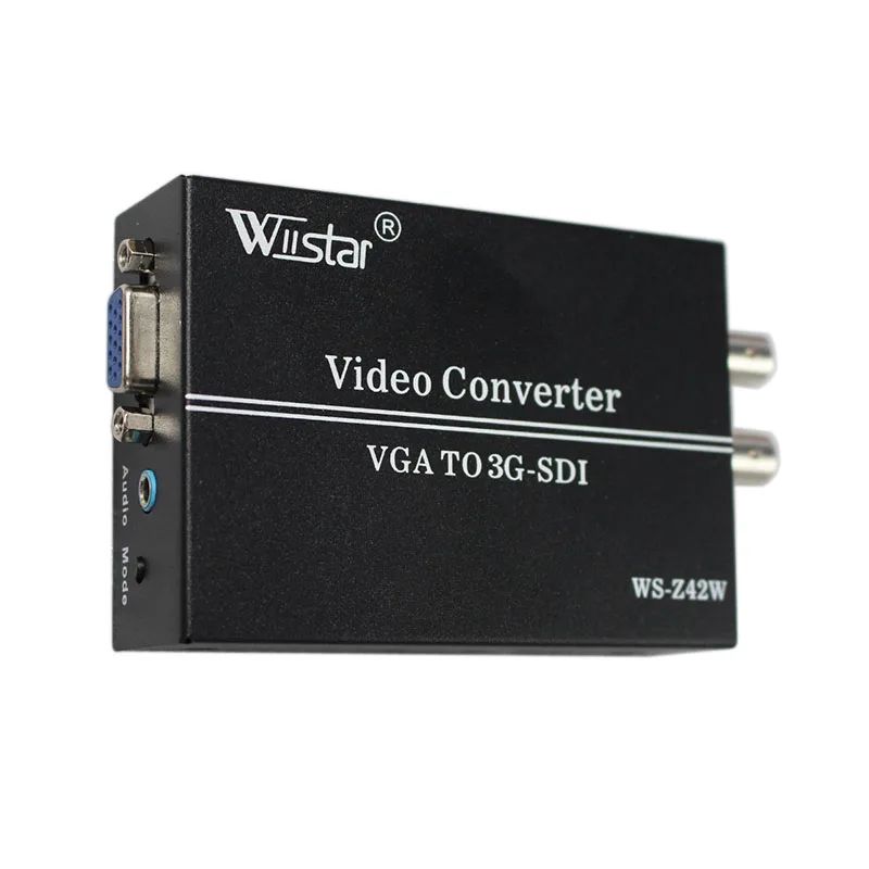 Преобразователь VGA в Sdi преобразователь BNC HD 3G Vga 1080P + Аудио SMPTE 425M 424M 292M DH|sdi converter|vga