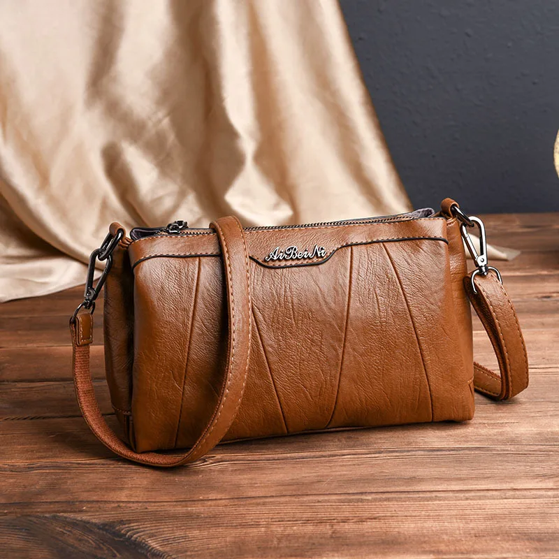 Женская сумка из натуральной кожи Bolsas Feminina Винтажный дизайн женские сумки через