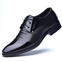 business deluxe oxford shoes mens breathable pu dance shoes rubber shoes mens office party wedding shoes mocassins