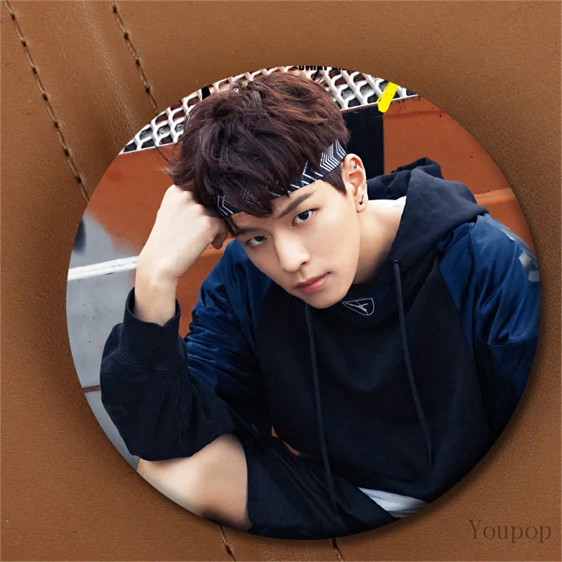 XZ1602 Youpop KPOP бродячий детский 2-й Мини альбом I am Who StrayKids Bang Chan I.N WOOJIN значок с фото булавки броши для одежды шляпа рюкзак - Окраска металла: XZ1602