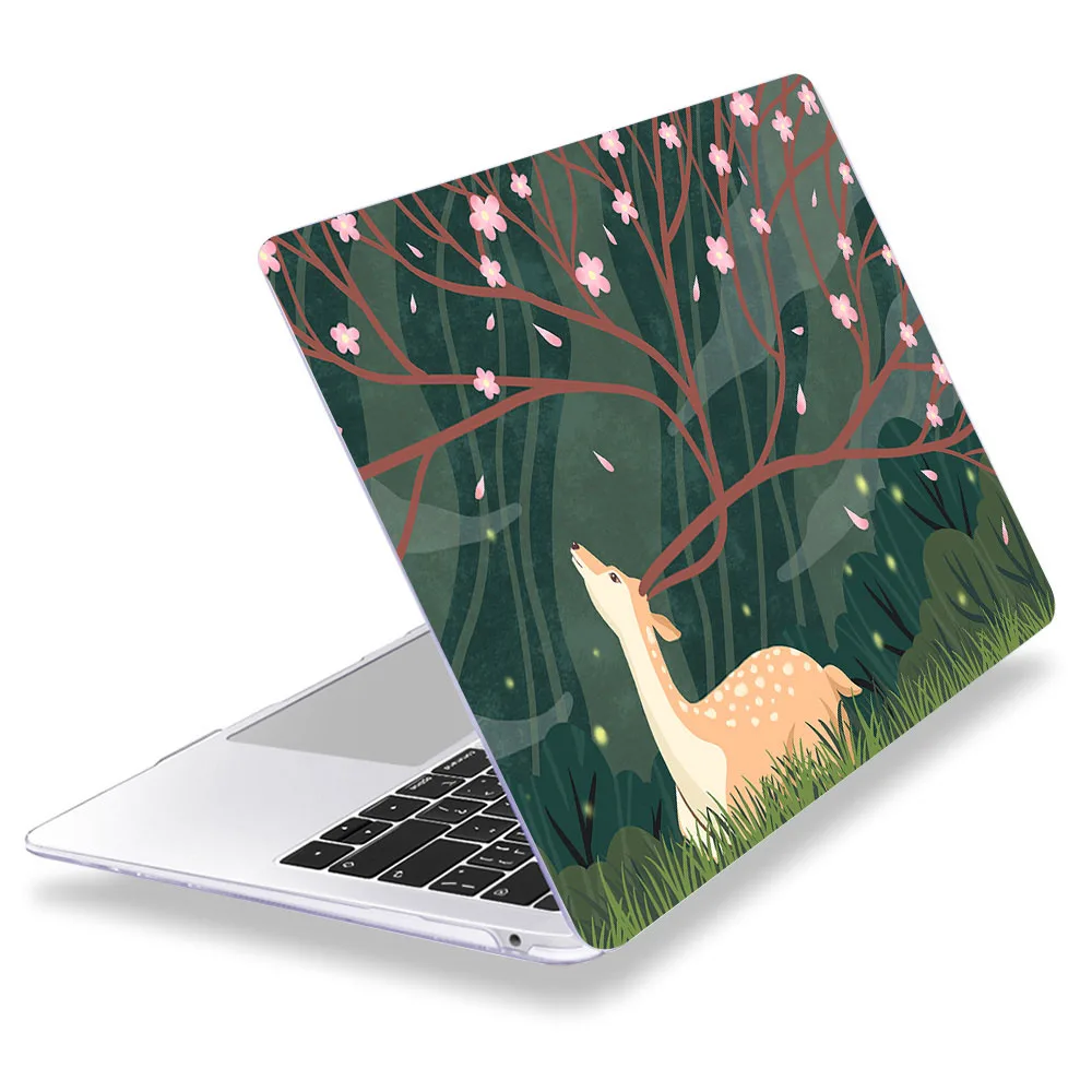 Z422 Чехол Redlai с прозрачным кристаллом для Macbook Air, 13 дюймов, A1932, для apple macbook Pro, 13, 16 дюймов, сенсорная панель,, retina, A2159, A2141 - Цвет: Z422