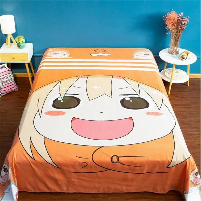 Постельное белье Kawaii с японским аниме китайскими иероглифами текстиль для