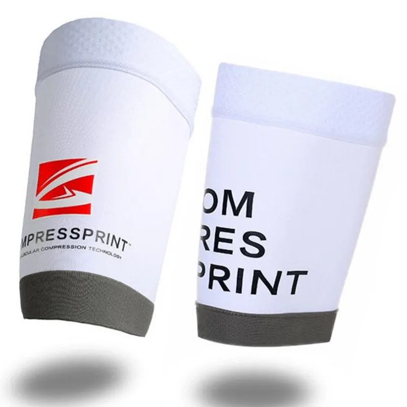 1 pair Compression sport Basketball Knee Pad Sport Safety Volleyball Silicone Brace Tape Support Cycling Leg Warmers | Спорт и