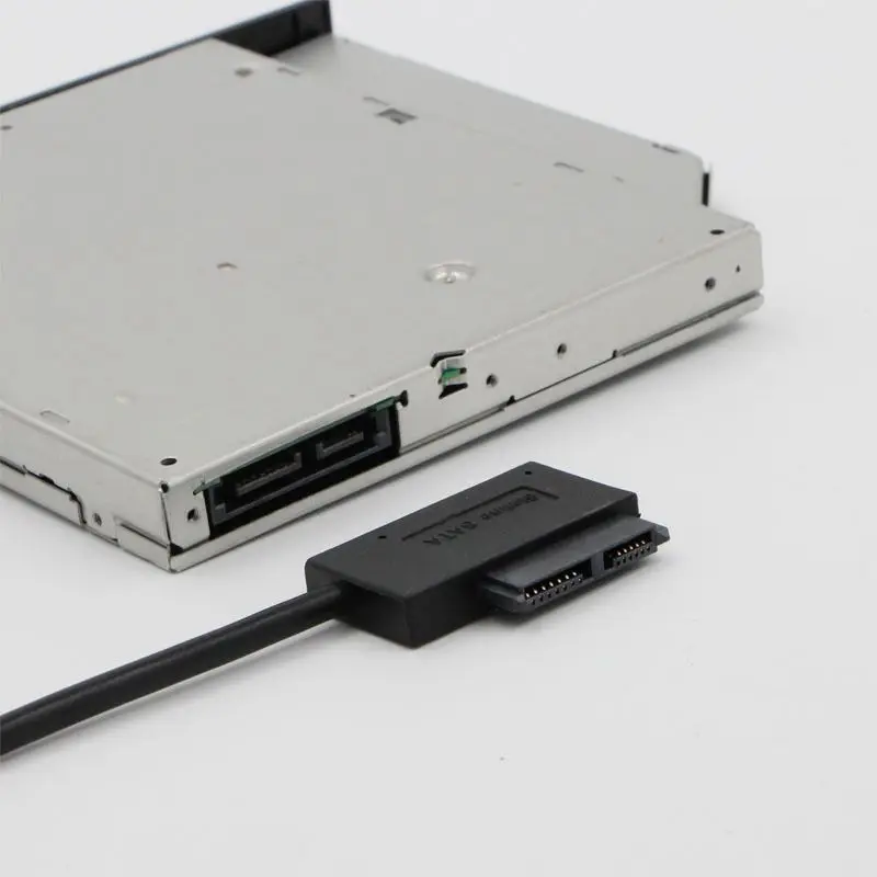 Тонкий кабель SATA USB 2 0 до 7 + 6 внешних Мощность для ноутбука переходник Поддержка
