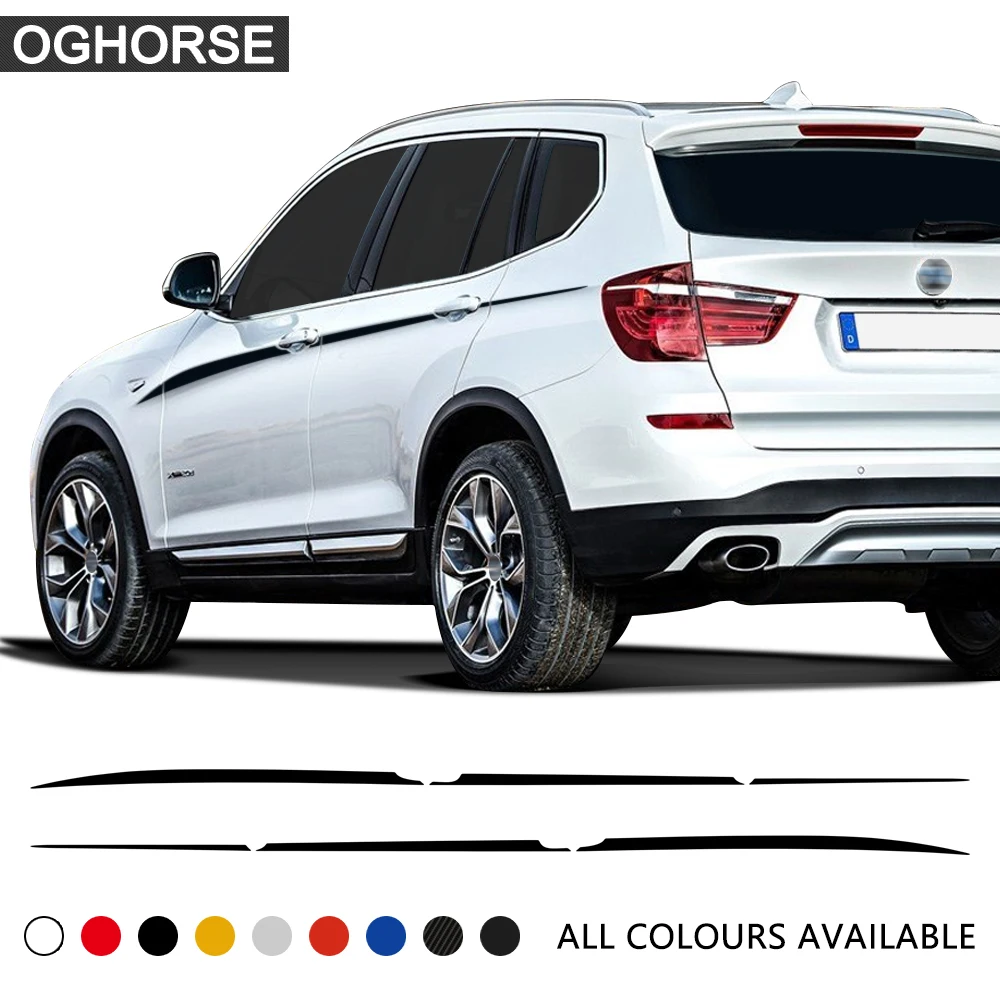 2 шт. декоративные виниловые полосы для BMW X3 M F25|Наклейки на автомобиль| |