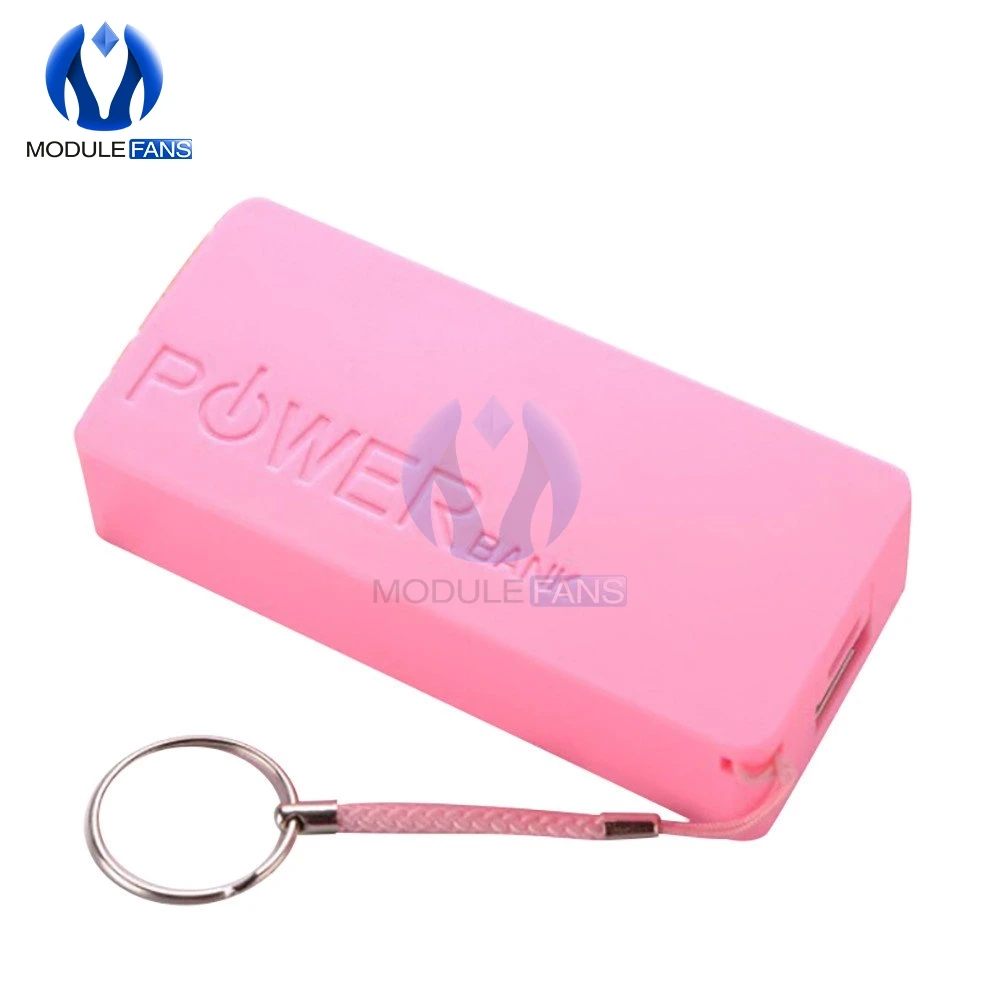 Внешний аккумулятор USB 2X18650 зарядное устройство для аккумулятора чехол