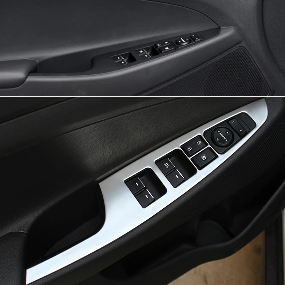 Для Hyundai Tucson TL 2016 2017 2018 Внутренняя дверь окно Лифт кнопка панель крышка рамка