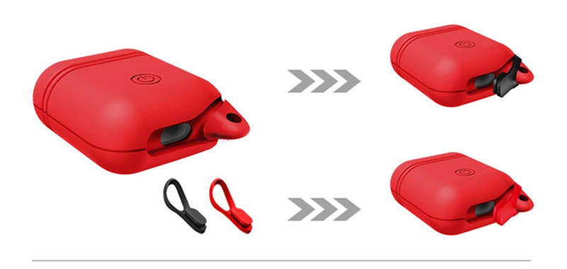 Suntaiho для airpods чехол силиконовый airpods cover чехол Мягкий ТПУ Чехол протектор чехол для Air pods наушники рукав для Apple наушники зарядки коробка