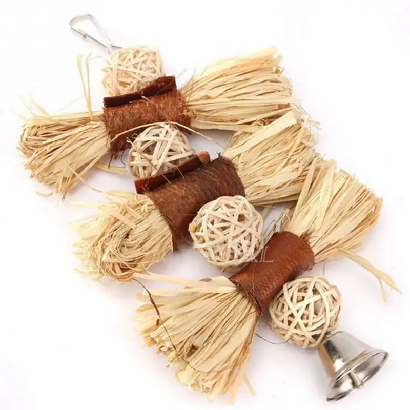 Натуральный Лафит трава забавные животные птицы игрушки для хомяков микробы