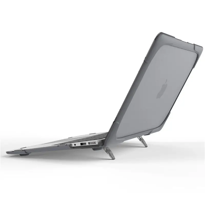 Новый Ударопрочный Внешний чехол Складная подставка для Macbook Air Pro Retina 11 12 13 15