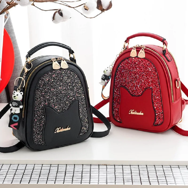 WERAIMJX роскошный рюкзак из искусственной кожи для девочек подростков женская