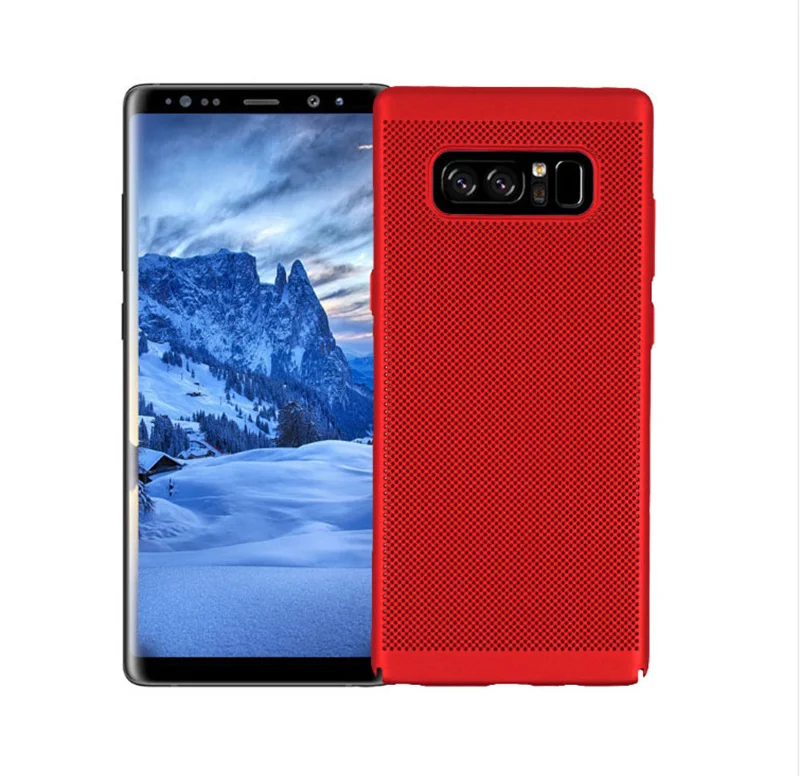 YueTuo чехол для samsung galaxy S10 plus lite s10e s10plus s10lite s 10 дышащая сетка излучающий телефон Жесткий чехол 3d
