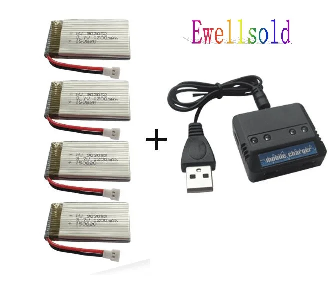 Ewellselling X5SW X5SC M18 H5P Запчасти для радиоуправляемого квадрокоптера 3 7 в 1200 мАч литий