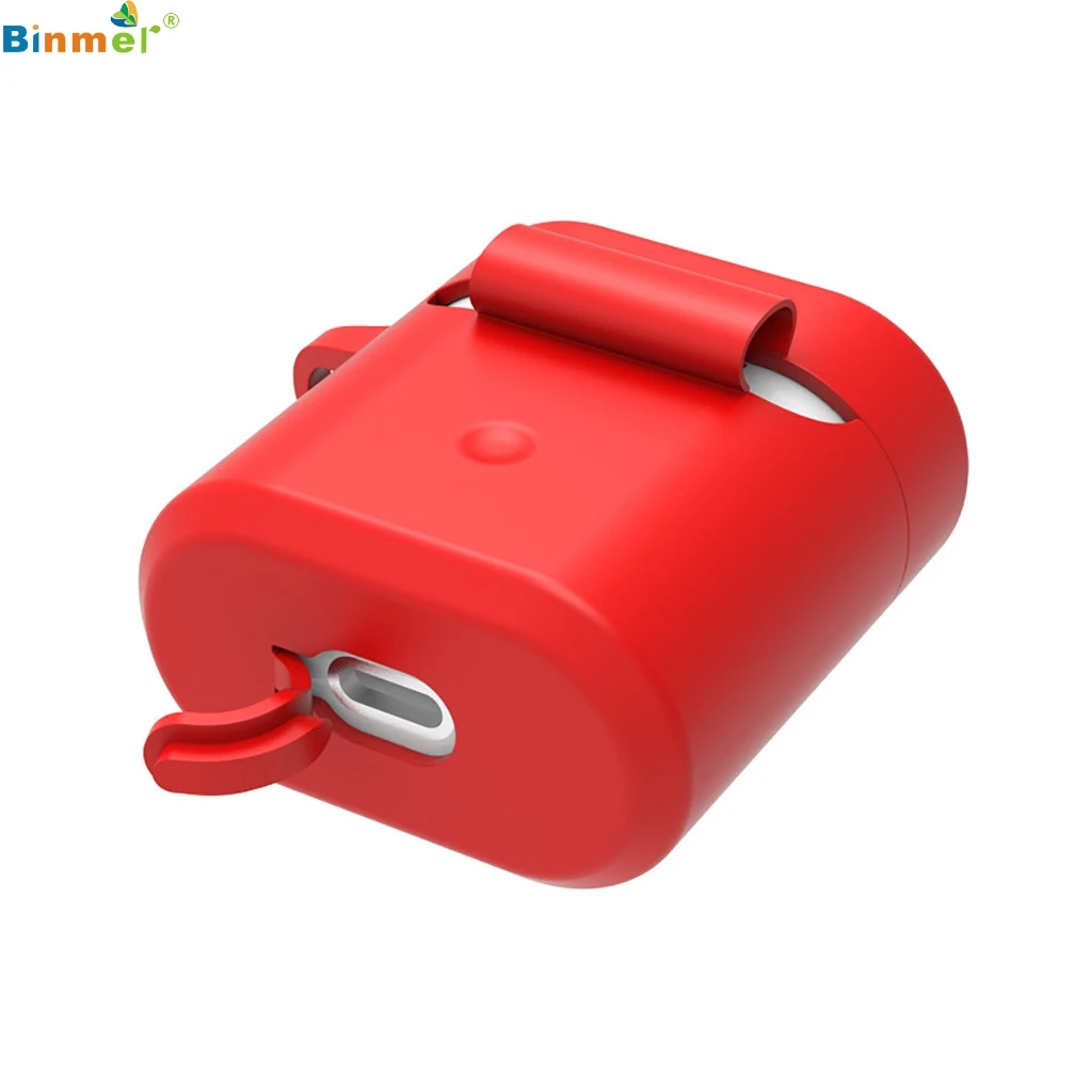 Binmer однотонная портативная пряжка с перезаряжаемой силиконовой противоударной