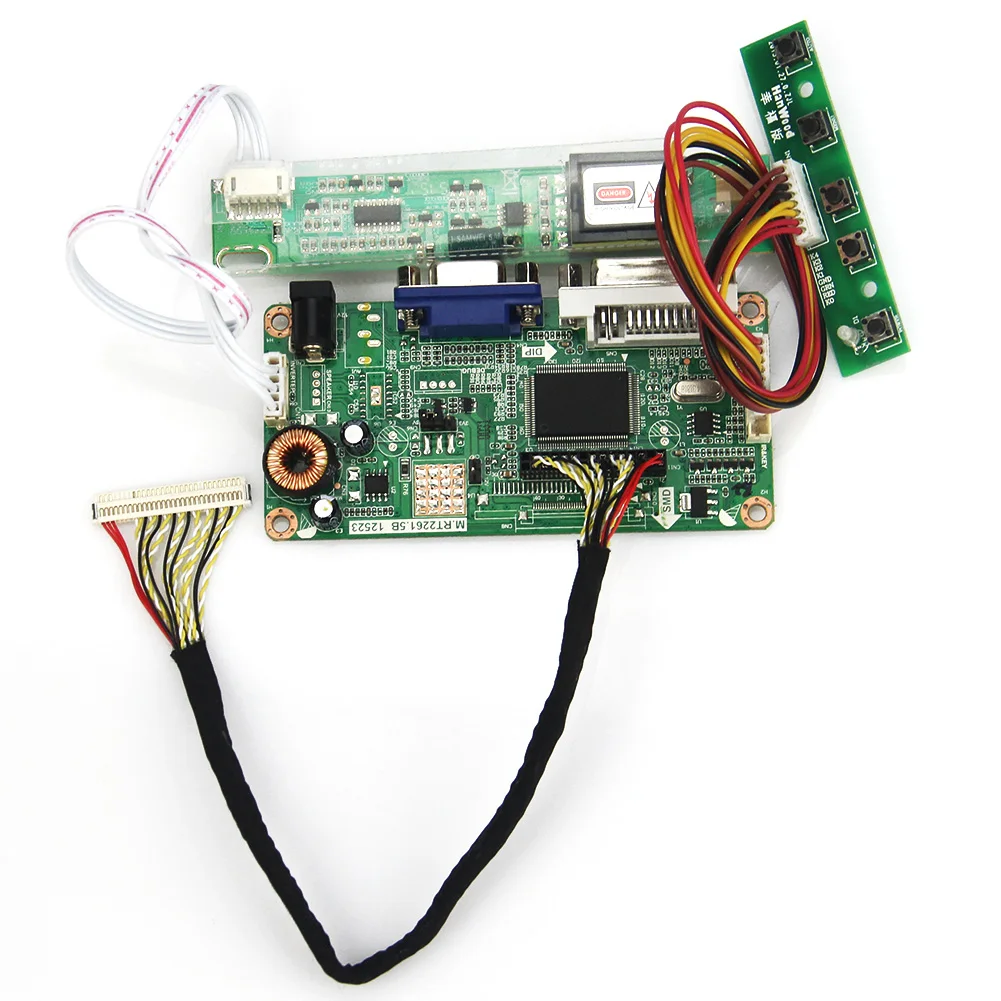 

VGA+DVI M.RT2261 M.RT2281 LCD/LED Controller Driver Board For LTN184HT01-A02 LTN184HT04-T01 LVDS Monitor Reuse Laptop 1920*1080