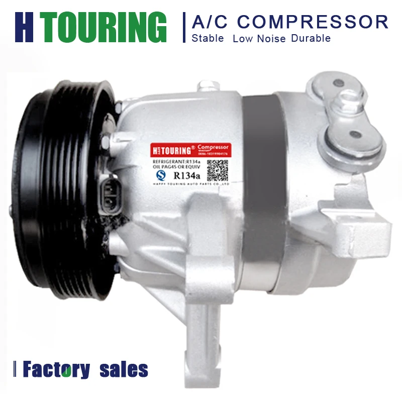 Auto A/C air conditioner compressor For Car Buick Royaum 2004-2005 V5 For AC Compressor 6PK 12V R134a 138MM