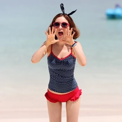 Новинка 2014 заводские магазины милый раздельный купальник на бретельках в