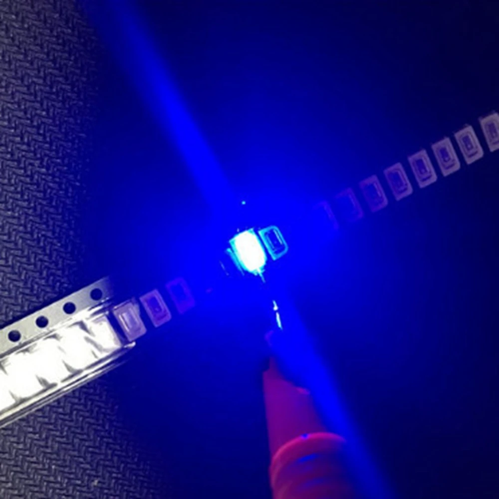CLAITE 100 шт белый теплый белый красный зеленый синий SMD 5730 SMT DIY светодиодный светильник - Испускаемый цвет: Синий