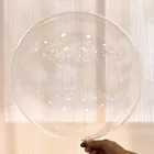 10 шт 10-24 дюймов прозрачный БОБО пузырьковый воздушный шар прозрачные надувные воздушные гелиевые глобусы Свадебные украшения для дня рождения детский душ