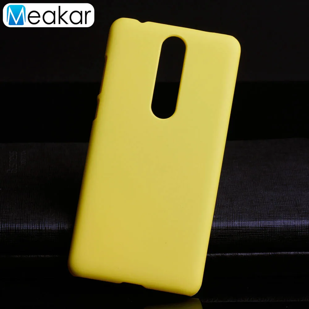 Матовая Пластик Coque 6.0For Nokia X3 чехол для Nokia X3 3,1 плюс телефона чехол-лента на заднюю панель - Цвет: Yellow