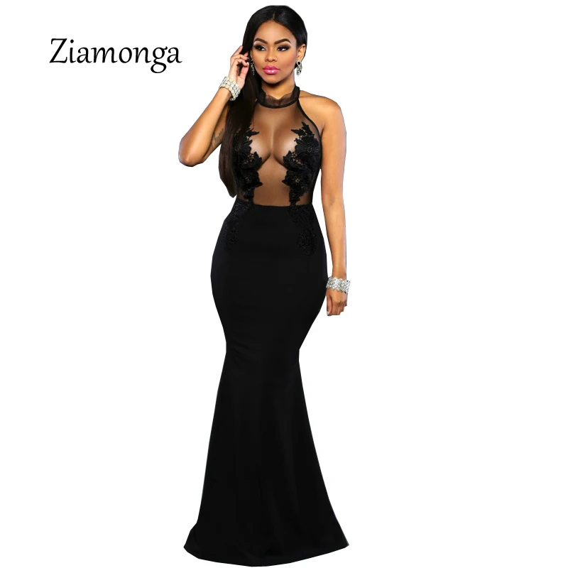 Женское вечернее платье с открытыми плечами повседневное длинное Кружевное