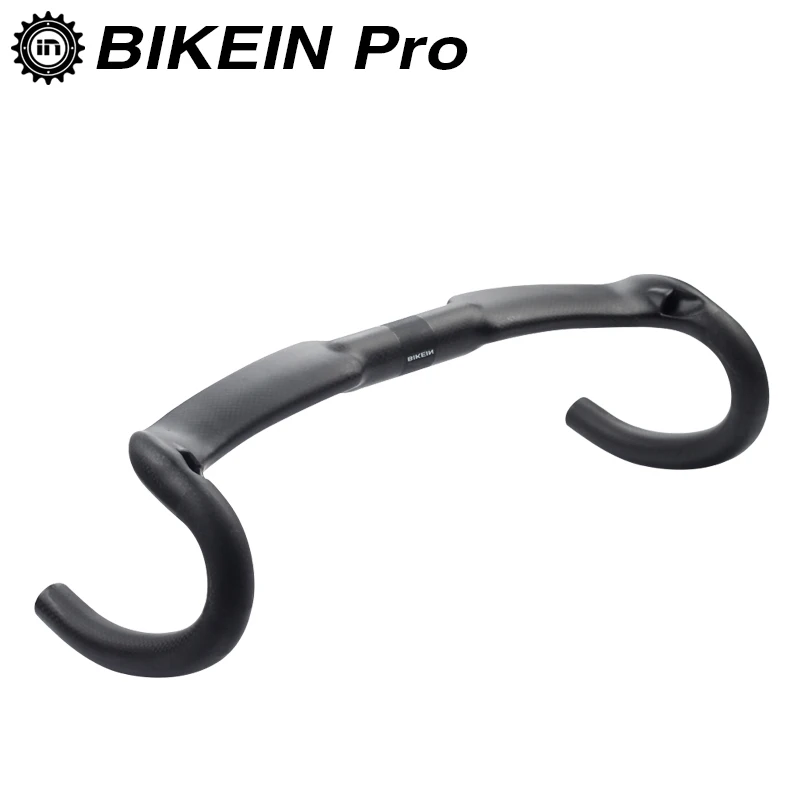 BIKEIN Lite 3k карбоновый аэродинамический руль для дорожного велосипеда 400/420/440 мм