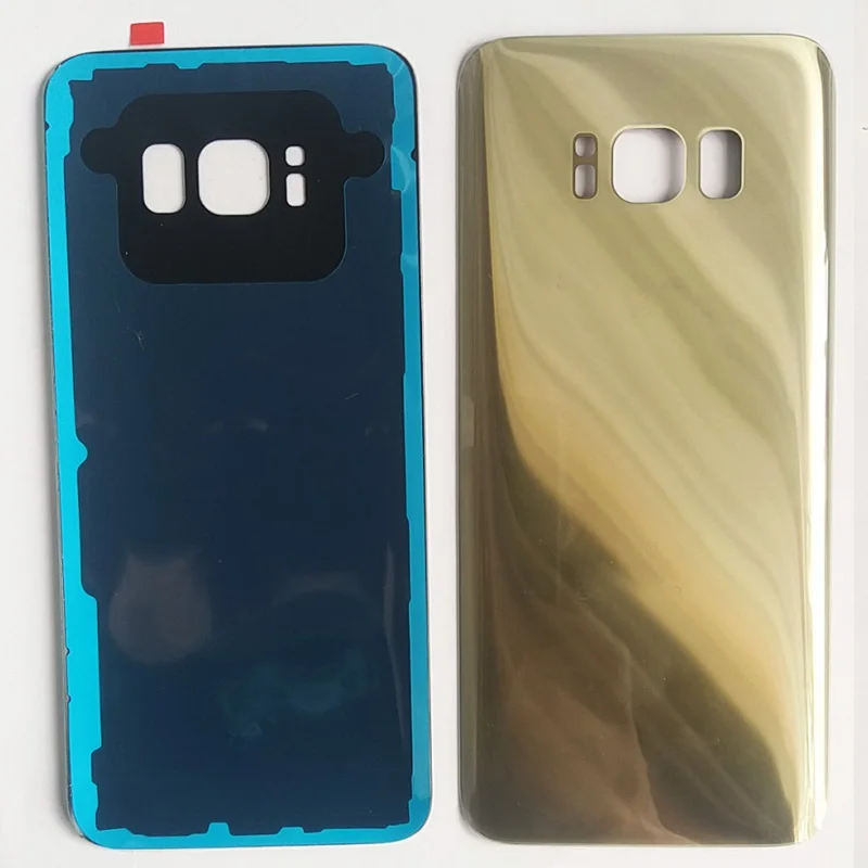 Для Samsung Galaxy S8 G950 G950F + S8Plus задний корпус Plus G955 G955F задняя крышка батарейного отсека