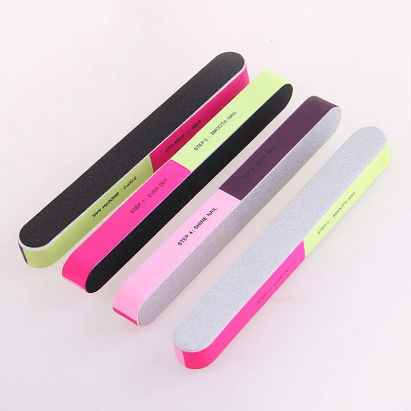 2 шт. полировальные пилки для ногтей профессиональные буферные косметические