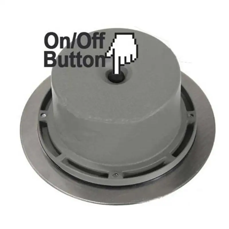 Солнечный Мощность открытый 3 светодиодный лампа подземных Водонепроницаемый