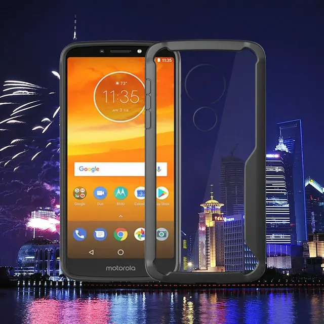 Акриловый TPC+ HD ПК прозрачный для Motorola Moto E5 Plus чехол Motorola E5 чехол задняя крышка для Motorola E5Plus чехол Moto E5 E 5 чехлы
