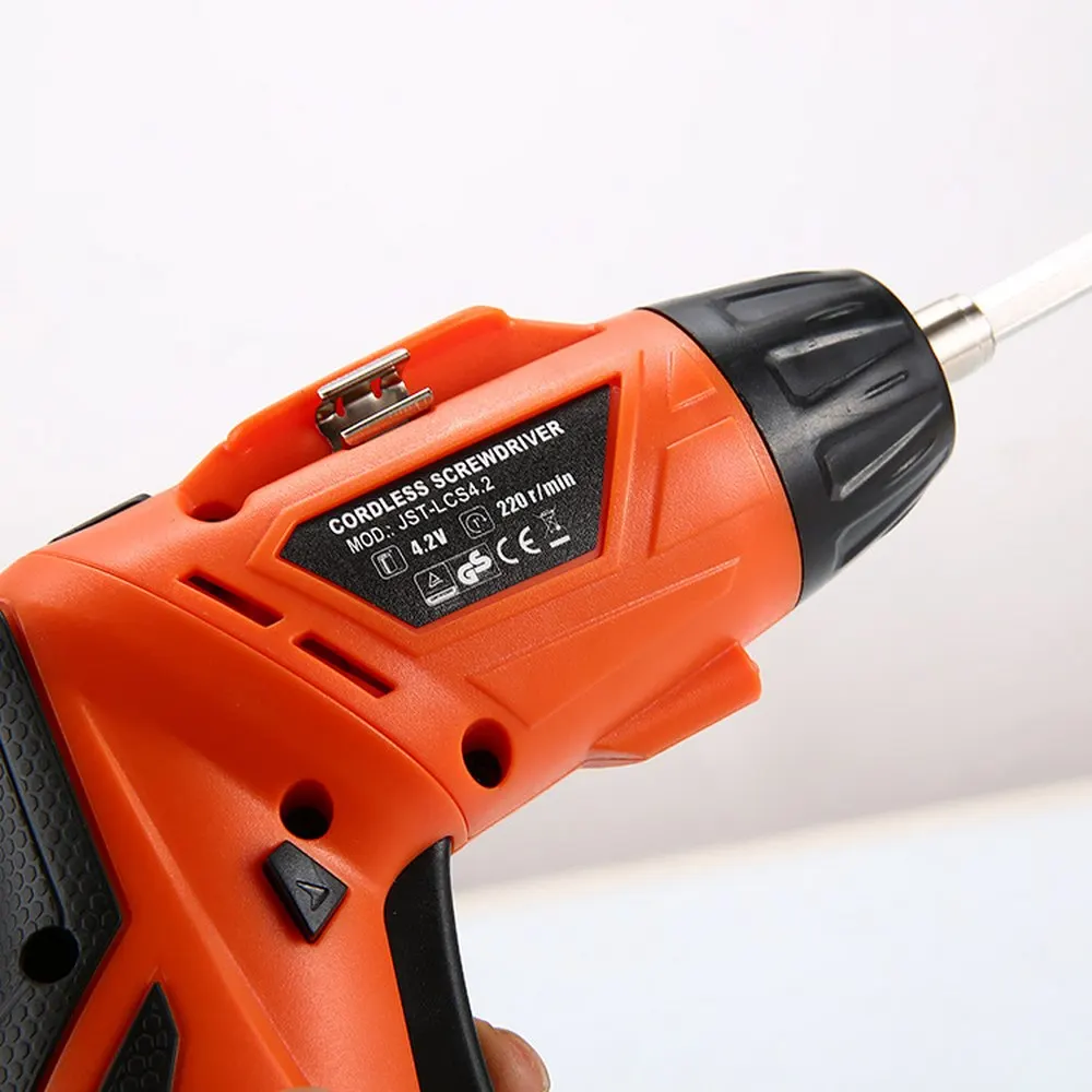 45 шт. аккумуляторная электрическая отвертка инструмент с литиевой батареей два